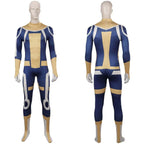 Invincible The Immortal Cosplay Costume Blue Party Carnival Jumpsuit Outfits - Azufun