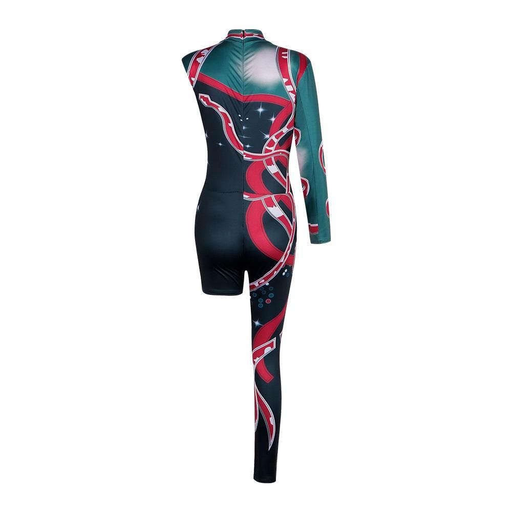 Swifties Cheerleaders Cosplay Costume Jumpsuit Zentai Party Carnival - Azufun