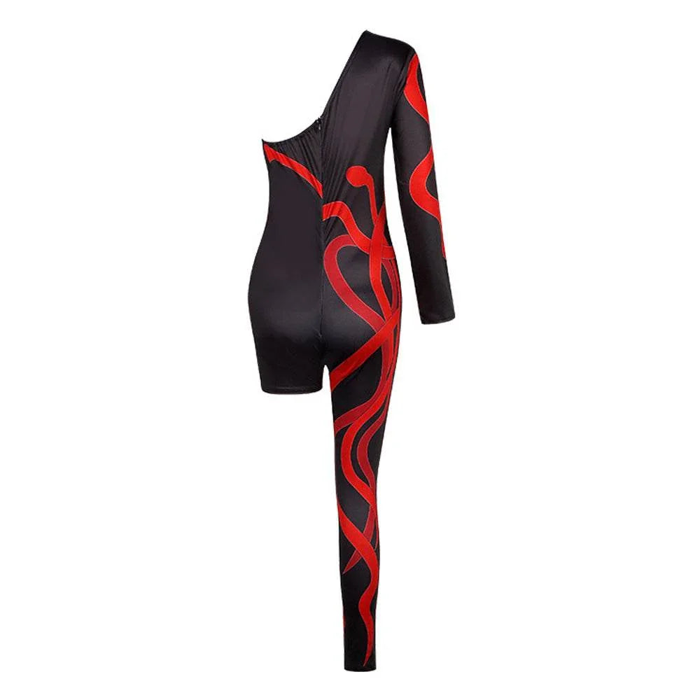 Swifties Cheerleaders Cosplay Costume Jumpsuit Zentai Party Carnival - Azufun