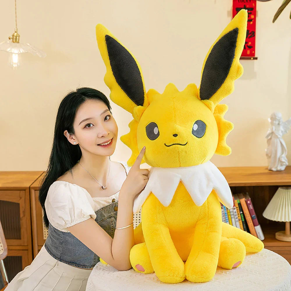 Pok¡§|mon Jolteon and Vaporeon doll Plush Toys Girl Gift