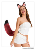 Crazy Zootopia Nick Fox Ear Headband Fox Tail Accessories