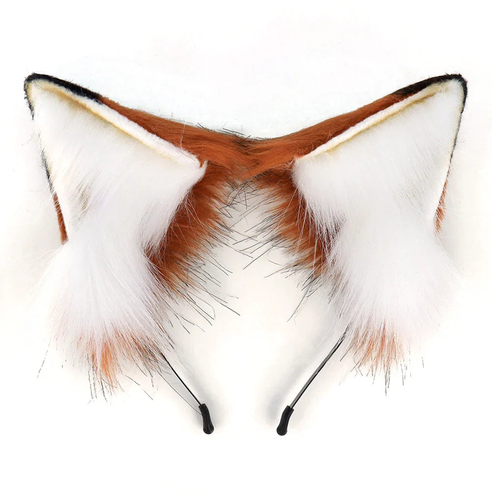 Crazy Zootopia Nick Fox Ear Headband Fox Tail Accessories