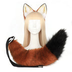 Crazy Zootopia Nick Fox Ear Headband Fox Tail Accessories