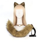 Crazy Zootopia Nick Fox Collar Headband Fox Tail Accessories