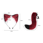 Crazy Zootopia Nick Fox Collar Headband Fox Tail Accessories