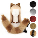 Crazy Zootopia Nick Fox Collar Headband Fox Tail Accessories