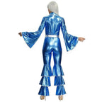 1970s Dancing Dream Blue 70s Costumes - Azufun