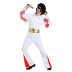 1970s Elvis Retro Costume 70s Costumes Jumpsuit - Azufun
