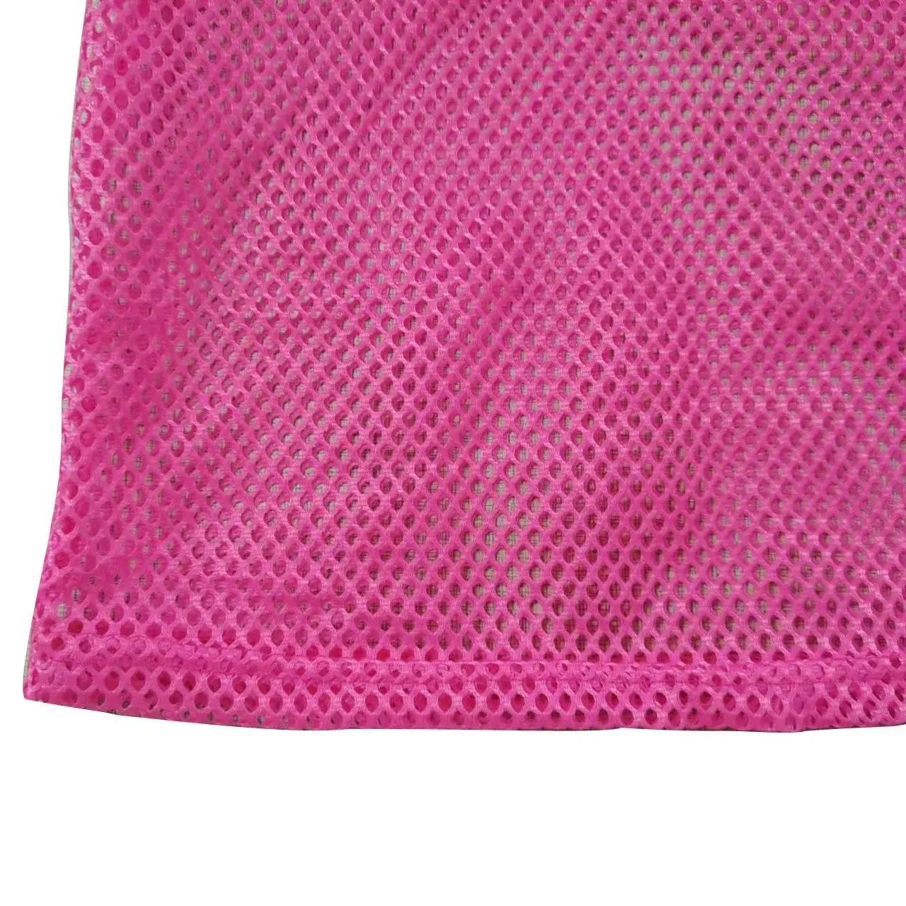 1980s Top Fishnet Women T-shirt Suspenders 80s Costumes Cosplay Party Carnival - Azufun