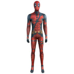 2024 Deadpool 3 & Wolverine Daredevil Costumes Wade Wilson Cosplay Jumpsuits Zentai - Azufun