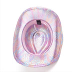 Western cowboy hat men's retro sequined Party dance - Azufun