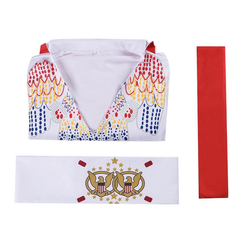 Elvis Viva Las Vegas Fancy dress Costume Halloween - Azufun