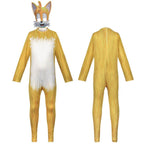 Sonic the Hedgehog Cosplay Costume Jumpsuit Kids Party Carnival - Azufun
