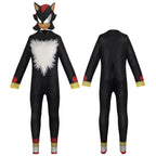 Sonic the Hedgehog Cosplay Costume Jumpsuit Kids Party Carnival - Azufun