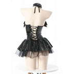 Witch Cosplay Costume Female Little Devil Perspective Skirt - Azufun