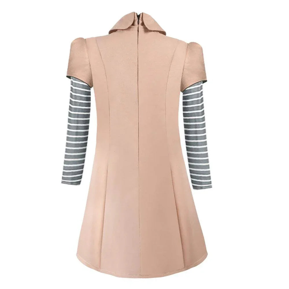 M3GAN Megan Dress Costume Wig Set For Adult Kids - Azufun