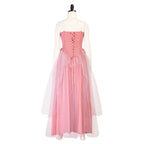 Wicked Glinda Pink Women Dress Outfit Carnival Cosplay Costume - Azufun