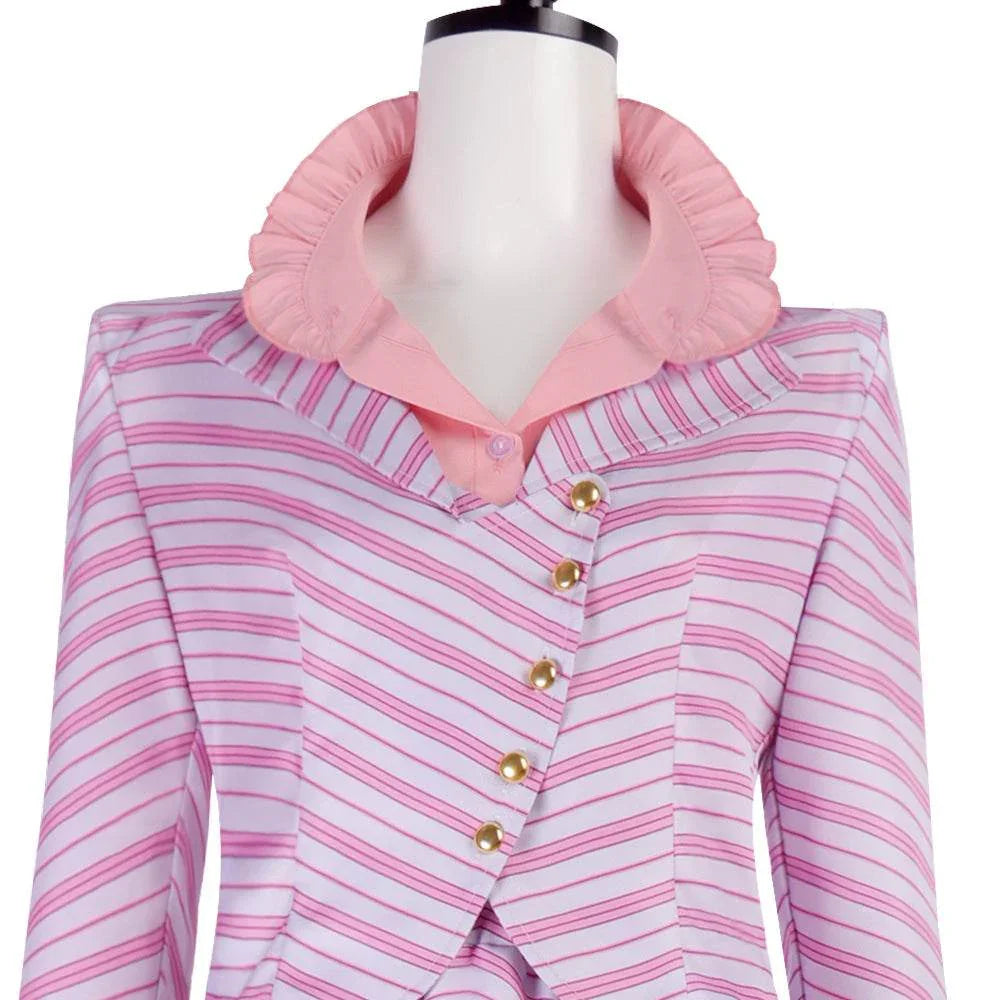 Wicked Glinda Pink Women Suit Outfit Carnival Cosplay Costume - Azufun