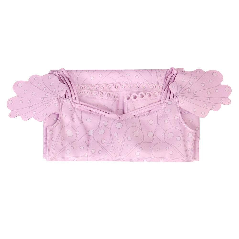 Wicked Glinda Women Pink Short Dress Outfit Carnival Cosplay Costume - Azufun