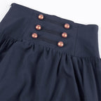 Medieval Women's Retro Style Waist Dance Skirt Dress - Azufun