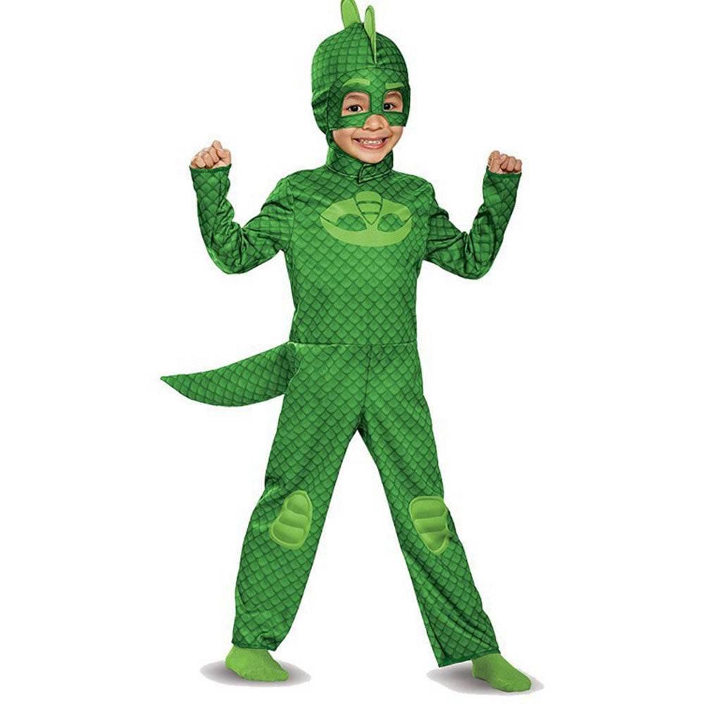 PJ Masks Owlette Catboy Gekko Toddler Costume Cosplay Halloween - Azufun