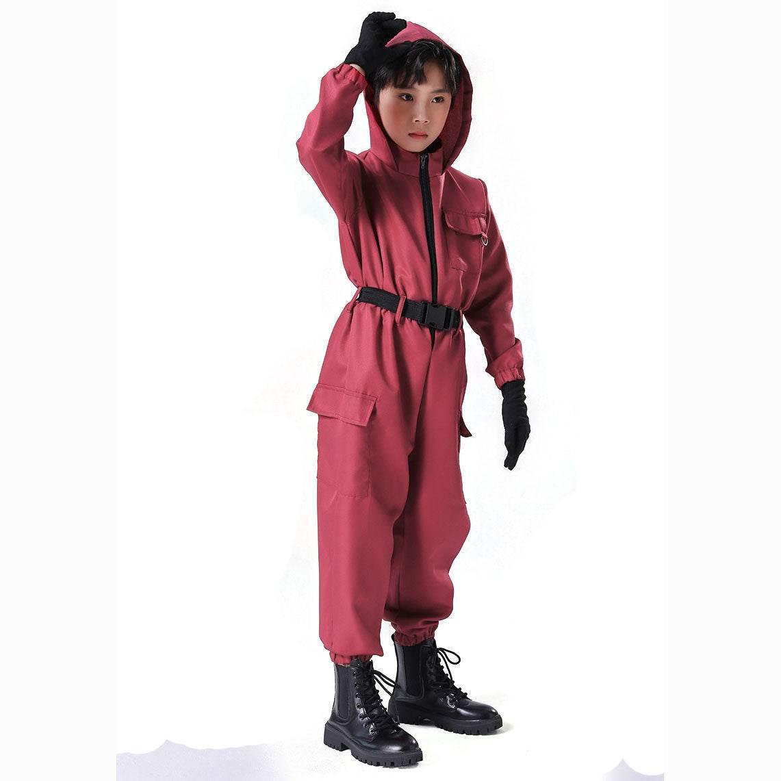 Kids Guard Uniform Classic Costume Boy Girl Jumpsuit - Azufun