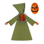 Fun World Scaru Skeleton Bleeding Pumpkin Halloween Costume for Kids - Azufun