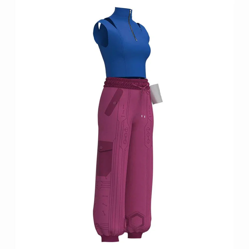 Zombies 4 Dawn of the Vampires Addison Wells Victor Nova Costume Halloween - Azufun