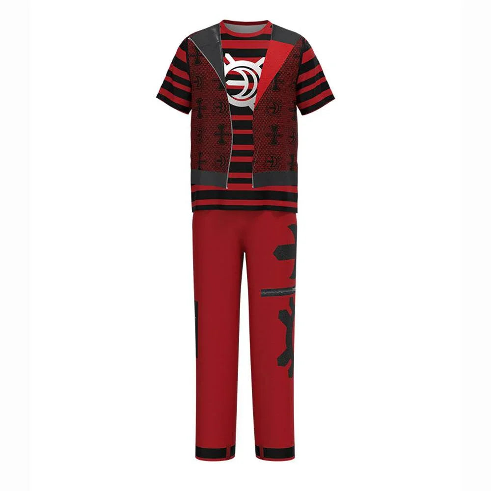 Zombies 4 Dawn of the Vampires Addison Wells Victor Nova Costume Halloween - Azufun