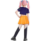 Movie KPop Demon Hunters Rumi Mira Zoey Cosplay Costume Dress Kids Girl Halloween - Azufun