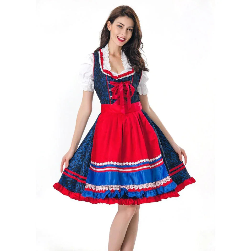 Oktoberfest Austrian Traditional Bavarian National German Beer Costume Halloween - Azufun