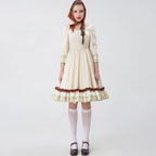 Little Red Riding Hood Halloween Dress Costume Maid Stage Suit - Azufun