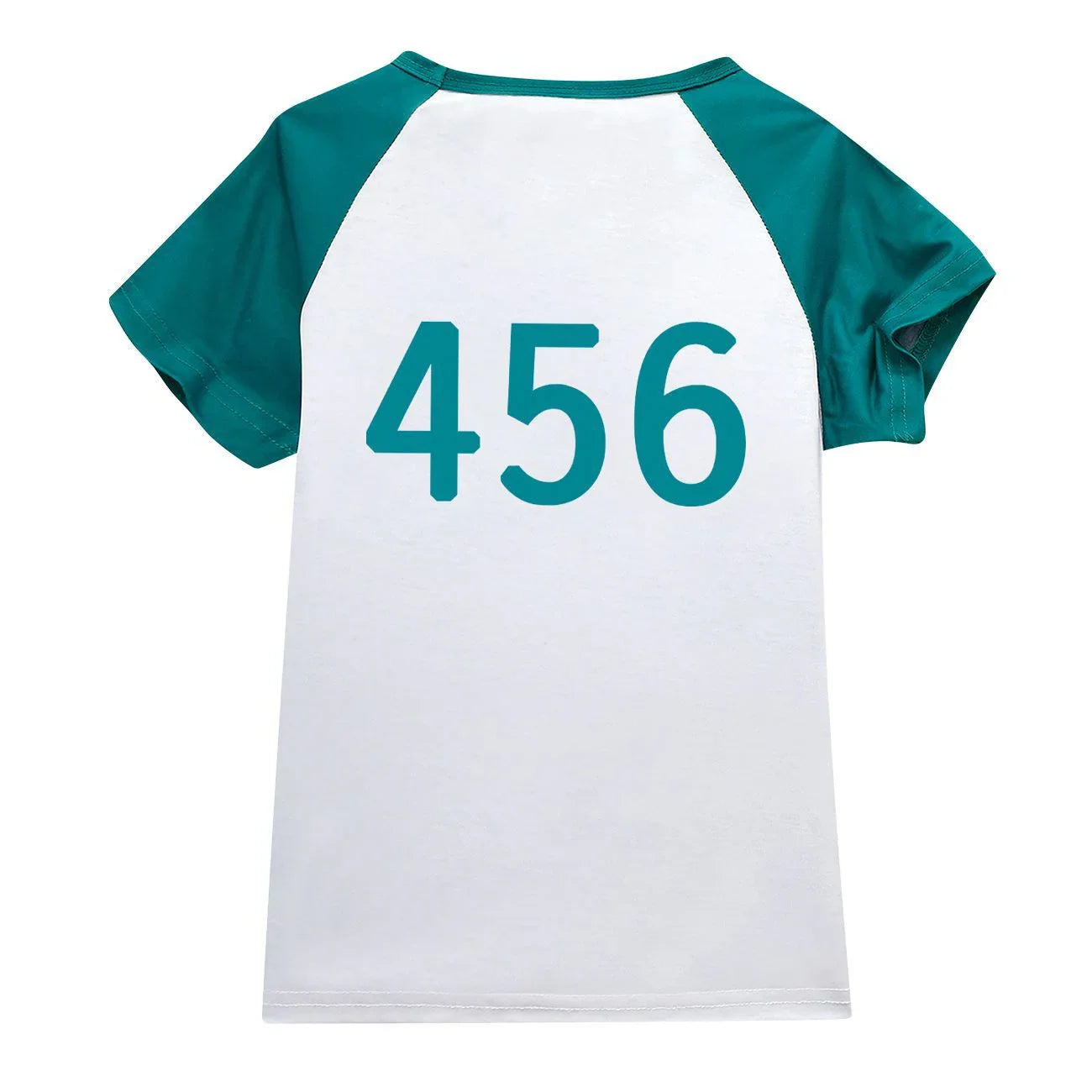 Players Tracksuit Costume Game Cosplay Squid Green Jacket Shirt For Adult Kids - Azufun