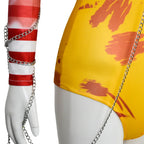 McDonald's Uncle Halloween Clown Costume Carnival Day Cosplay Jumpsuit Set Nightclub For Women Girl - Azufun