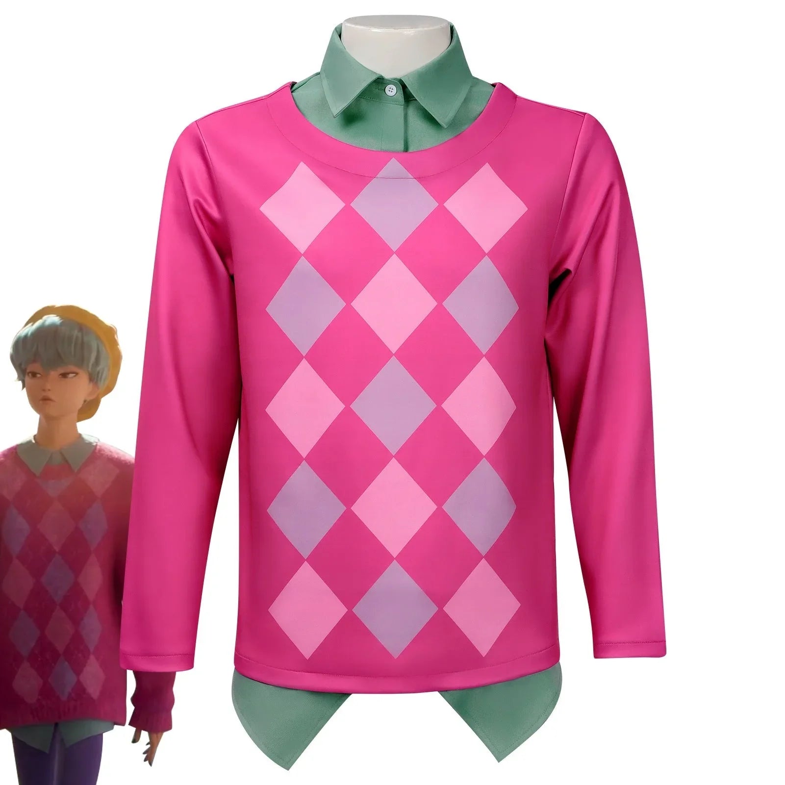 KPop Demon Hunters Saja Boys Baby Abby Jinu Mystery Romance Costume Cosplay - Azufun