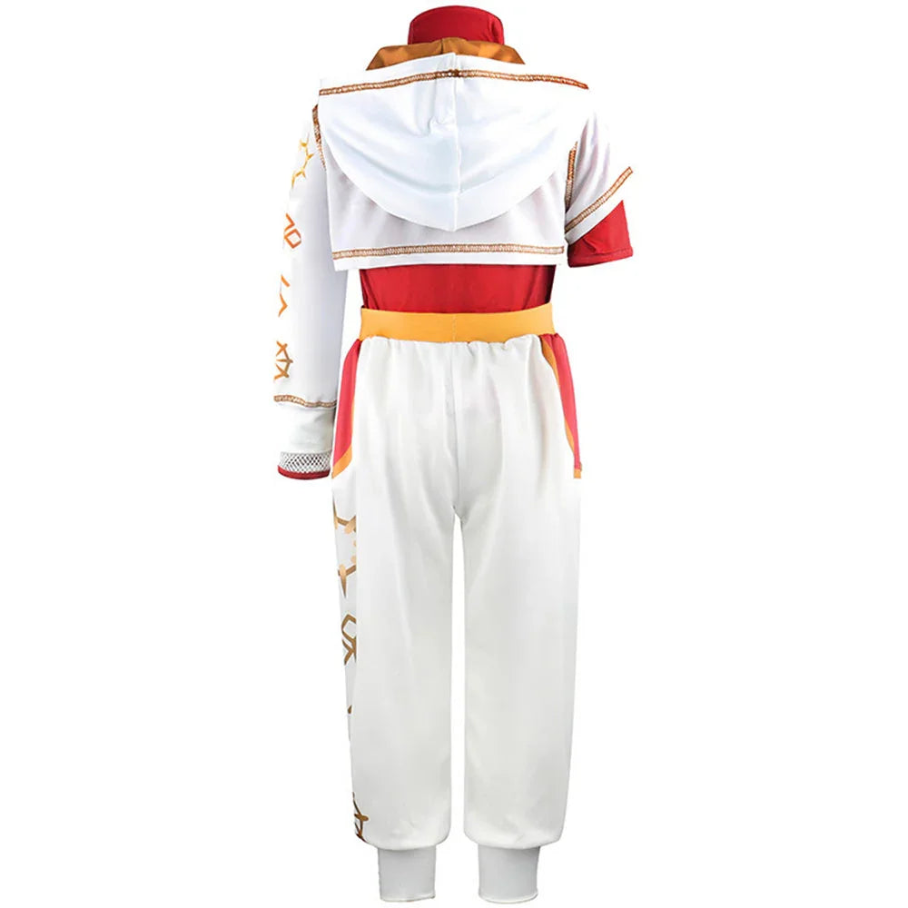 Girl Nova Costume Zombies 4 Cosplay Cheerleade 3PCS Uniform Outfits For Kids Halloween - Azufun