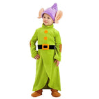 Snow White Dopey Costume for Toddlers Seven Dwarfs Cosplay Halloween
