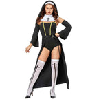 Women Vampire Nun Costume Halloween