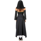 Women Vampire Nun Costume Halloween