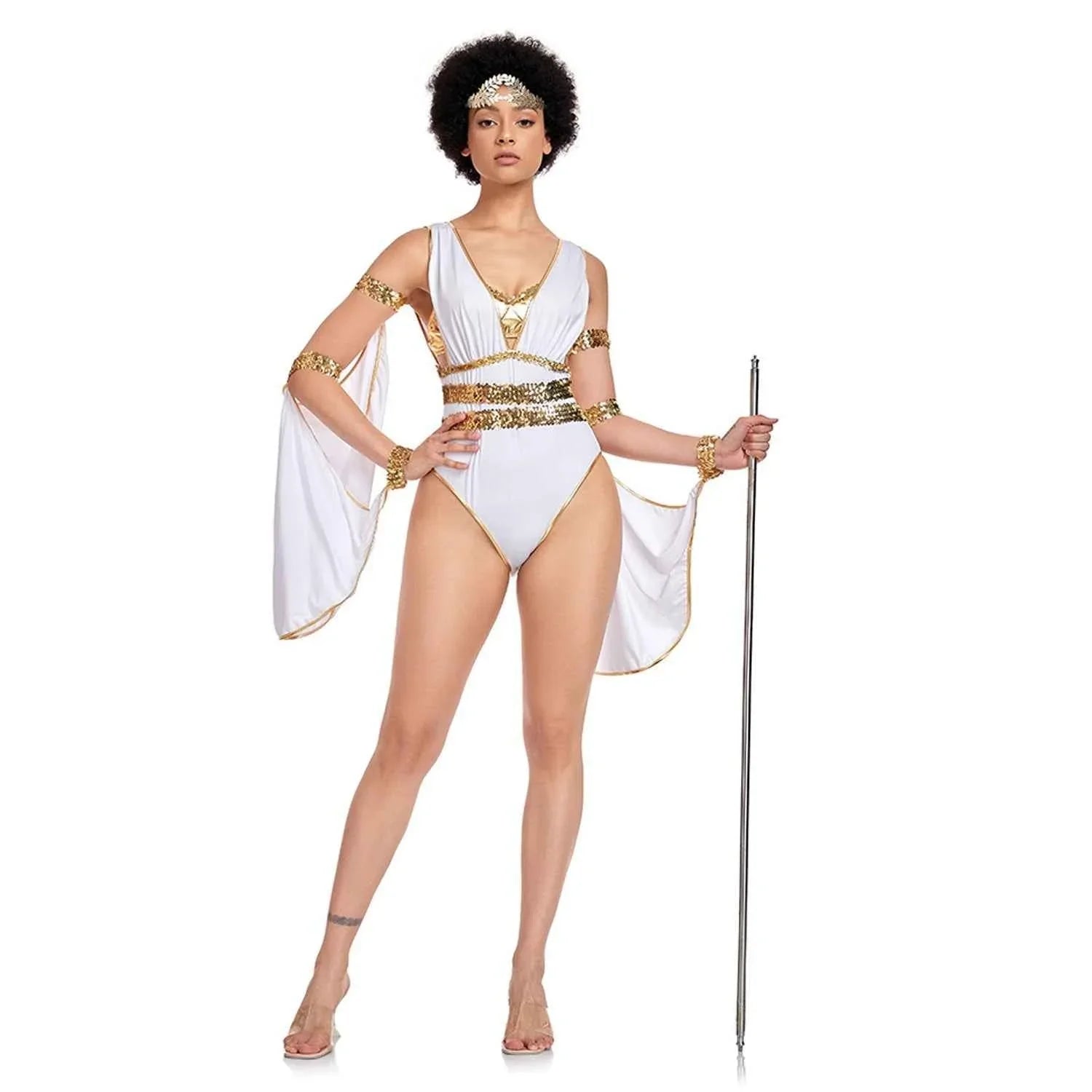 Egyptian Cleopatra Dress You're A Goddess Halloween Costume