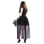 Ghost Corpse Bride Women Halloween Costume Bloody Mary Dress