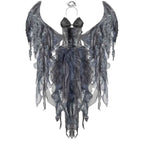 Deluxe Heavenly Angel Costume With Wing For Women