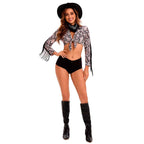 Western Vintage Themed IT'S HIGH NOON Cowgirl Costume