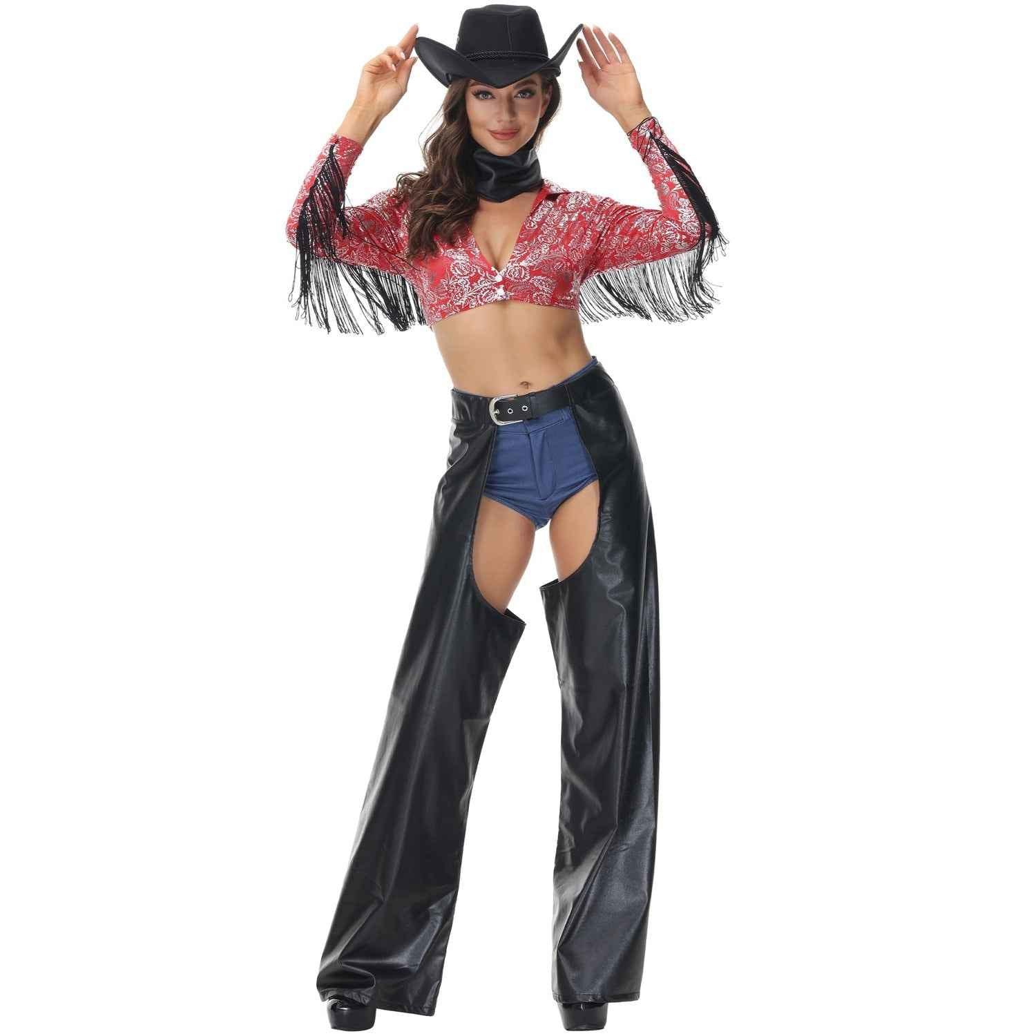 Authentic Western Style Ride Out Cowgirl Costume
