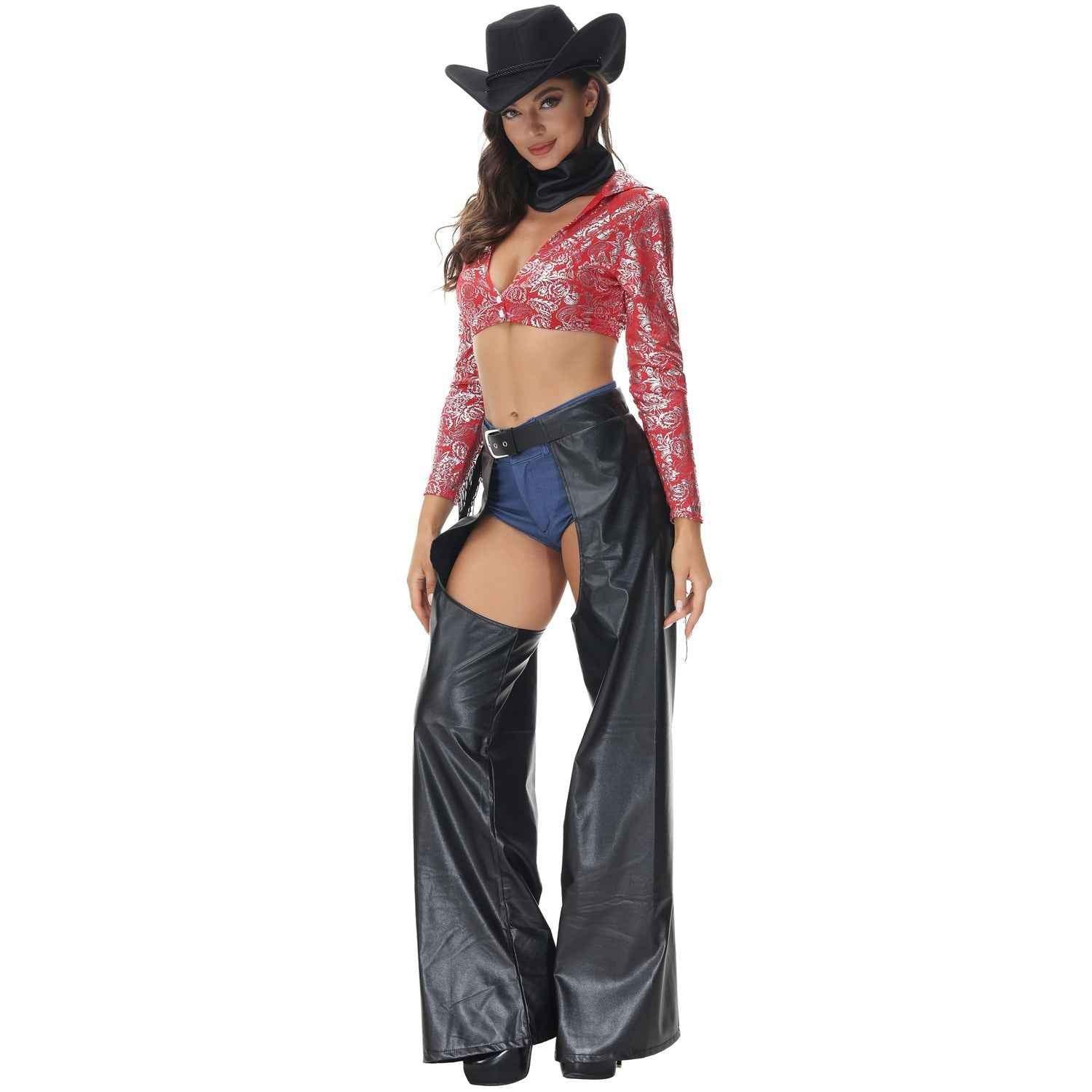 Authentic Western Style Ride Out Cowgirl Costume