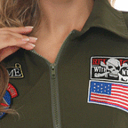Top Gun Pilot Women's Maverick Flight Dress Costume - Azufun