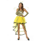 Deluxe Women Queen Bee Dress Halloween Costume