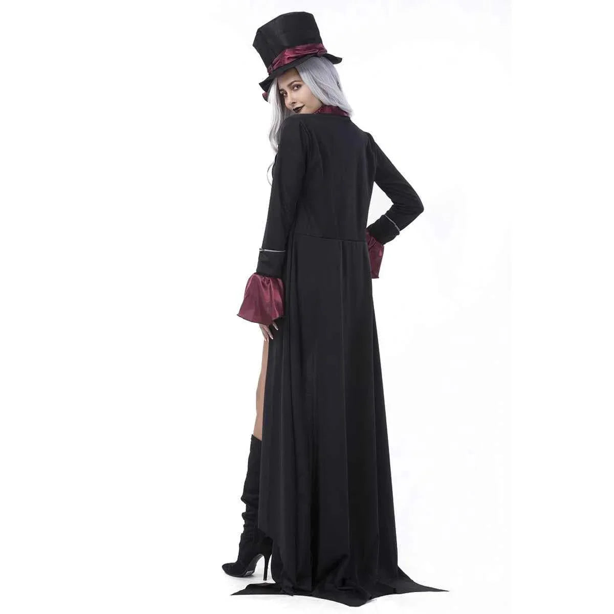 LUSTY VAMPIRE Witch Queen Long Dress Party Uniform DS Costume
