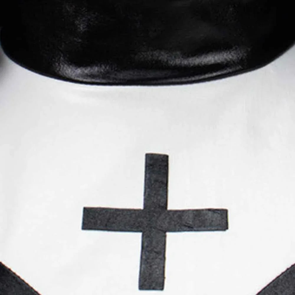 Nun Costume Black vampire Cosplay
