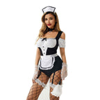 French Maid Costumes Jumpsuit